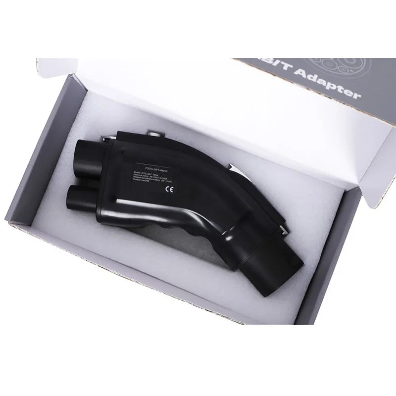 New 200A Electric Vehicle CCS2 - Gb/T To Ccs2 200A Fast Charging Adapter recension och pris