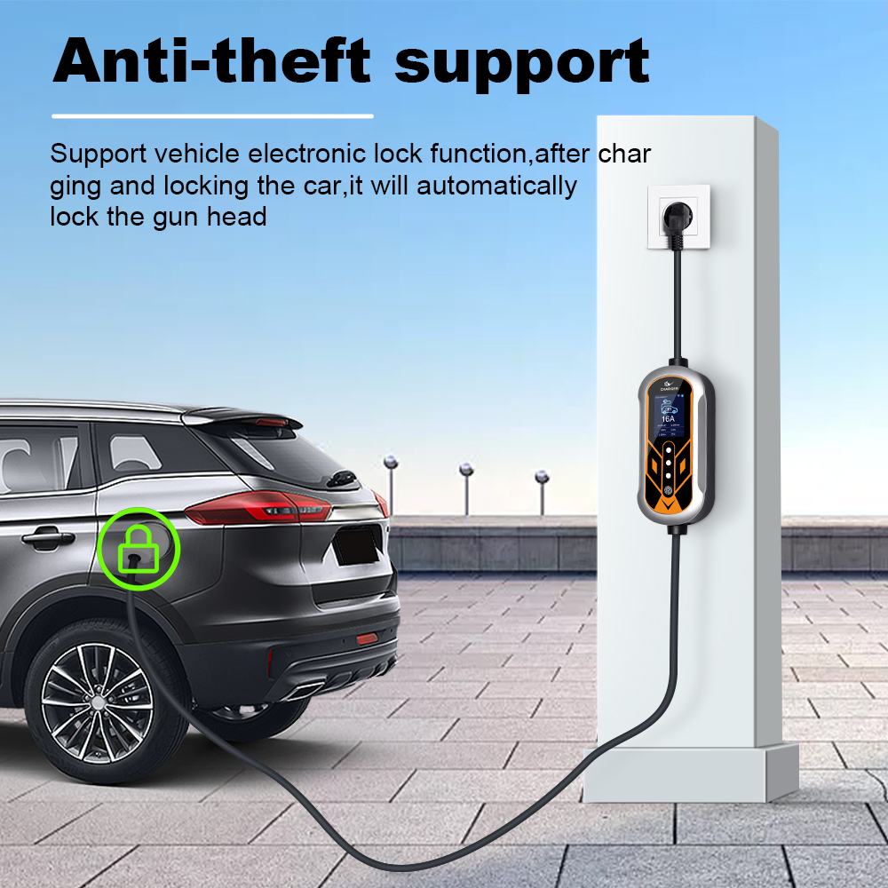 ADPOW Portable 32A Type2 EV Ch - Portable Ev Charger 32A Type 2 Cee Plug recension och pris